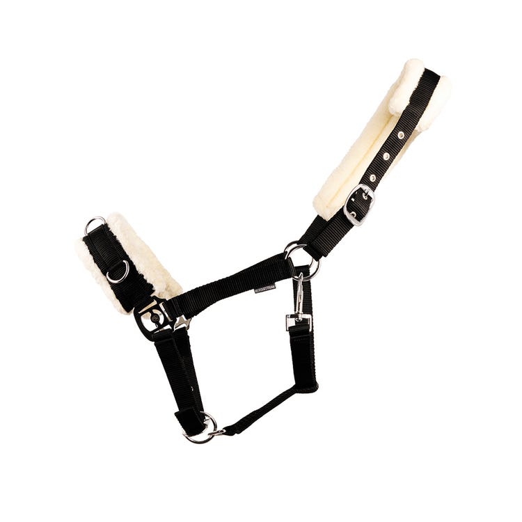 Hy Equestrian Fleece Lined Lunge Cavesson image 1